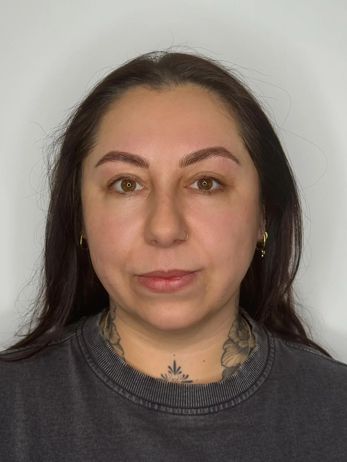 După - Micropigmentare sprâncene – tehnica fir cu fir